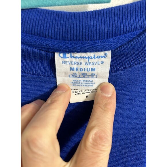 Vintage 1990's Champion Men’s Crewneck Sweater Size Medium - Picture 3 of 16